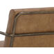 Lathan Tan Leather Lounge Chair
